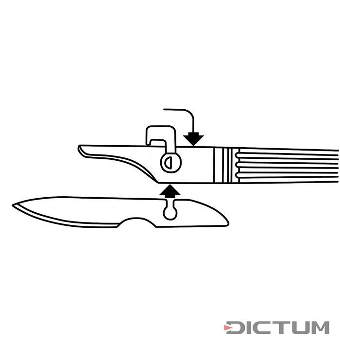 Poignée De Scalpel, Plastique, Sans Lame -Famille Outil Magasin 700450 02 G SW 8 Skalpellgriff Kunststoff ohne Klinge WZ jpg c1