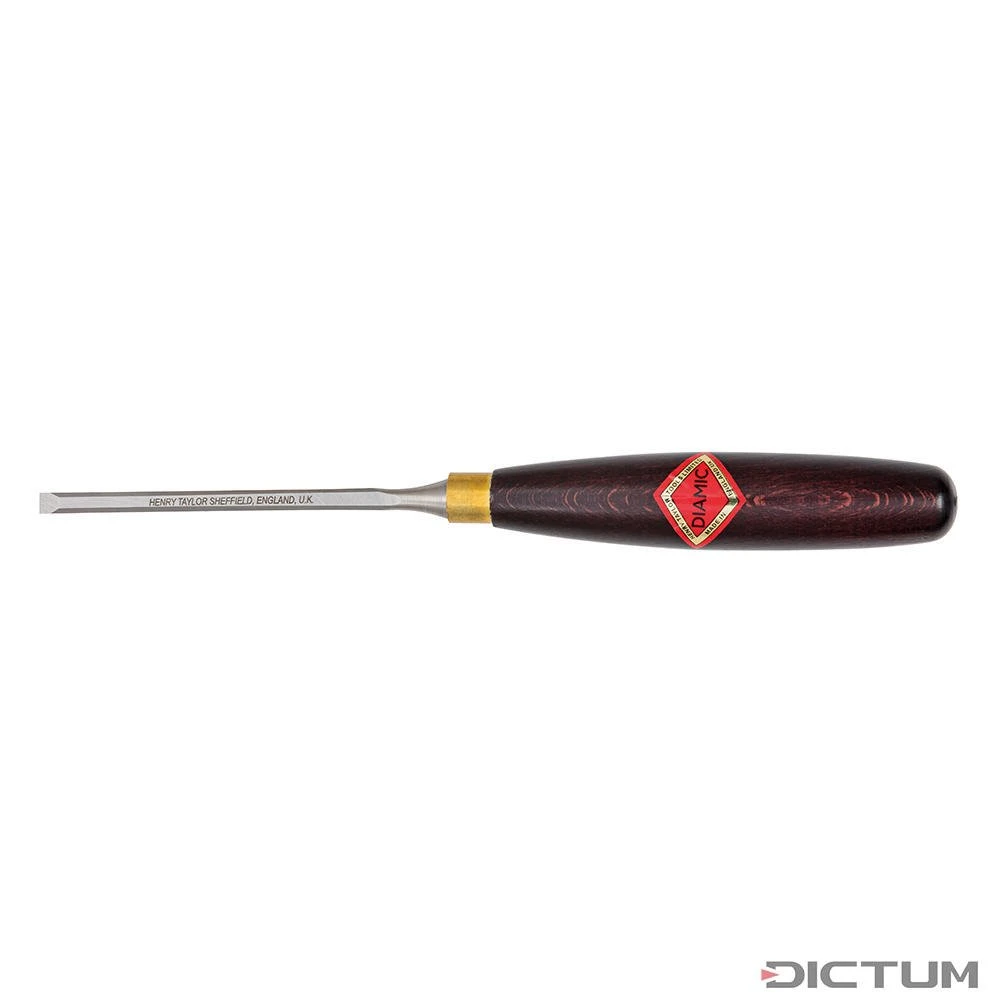 Ciseaux à Bois Henry Taylor, » Forme Anglaise «, Largeur De Lame 6,35 Mm -Famille Outil Magasin