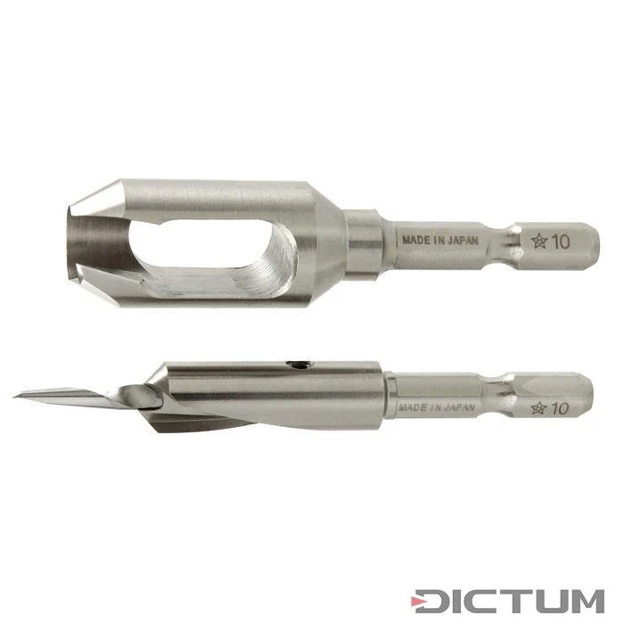 Star-M Set De Forets à Chanfrein, 2 Pièces, Standard, Ø 3 X 8 Mm -Famille Outil Magasin