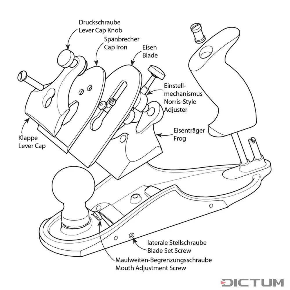 Varlope N° 7 Veritas (Custom), PM-V11 -Famille Outil Magasin 702454 01 G WE 8 Veritas Raubank Nr 7 Custom PM V11 WZ jpg