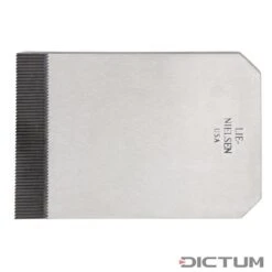 Fer Dentelé Pour Rabot Grattoir Lie-Nielsen N° 112, épaisseur De Fer 1 Mm