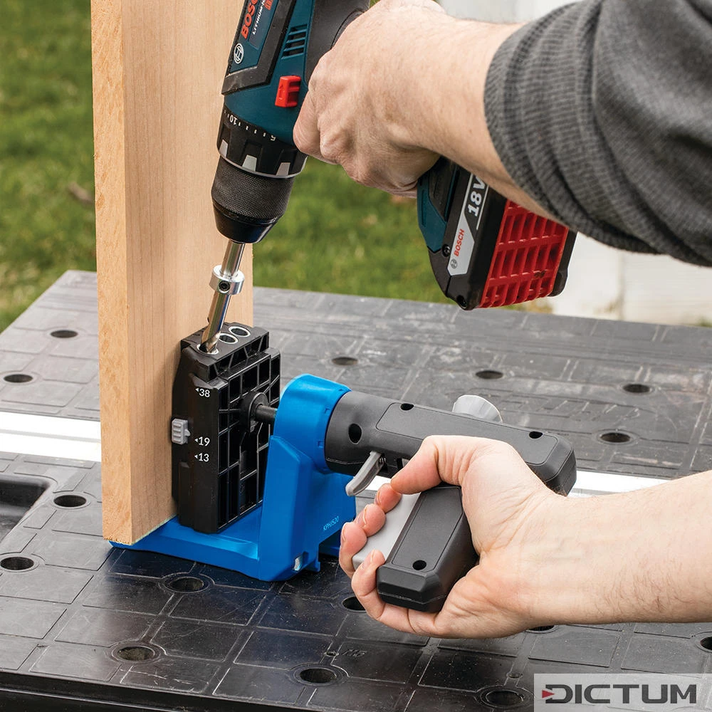 Gabarit De Perçage Pour Trous De Poche Kreg PocketHole Jig 520PRO -Famille Outil Magasin 704303 05 A WE 8 Kreg Taschenlochbohrschablone Pocket Hole Jig 520PRO WZ jpg