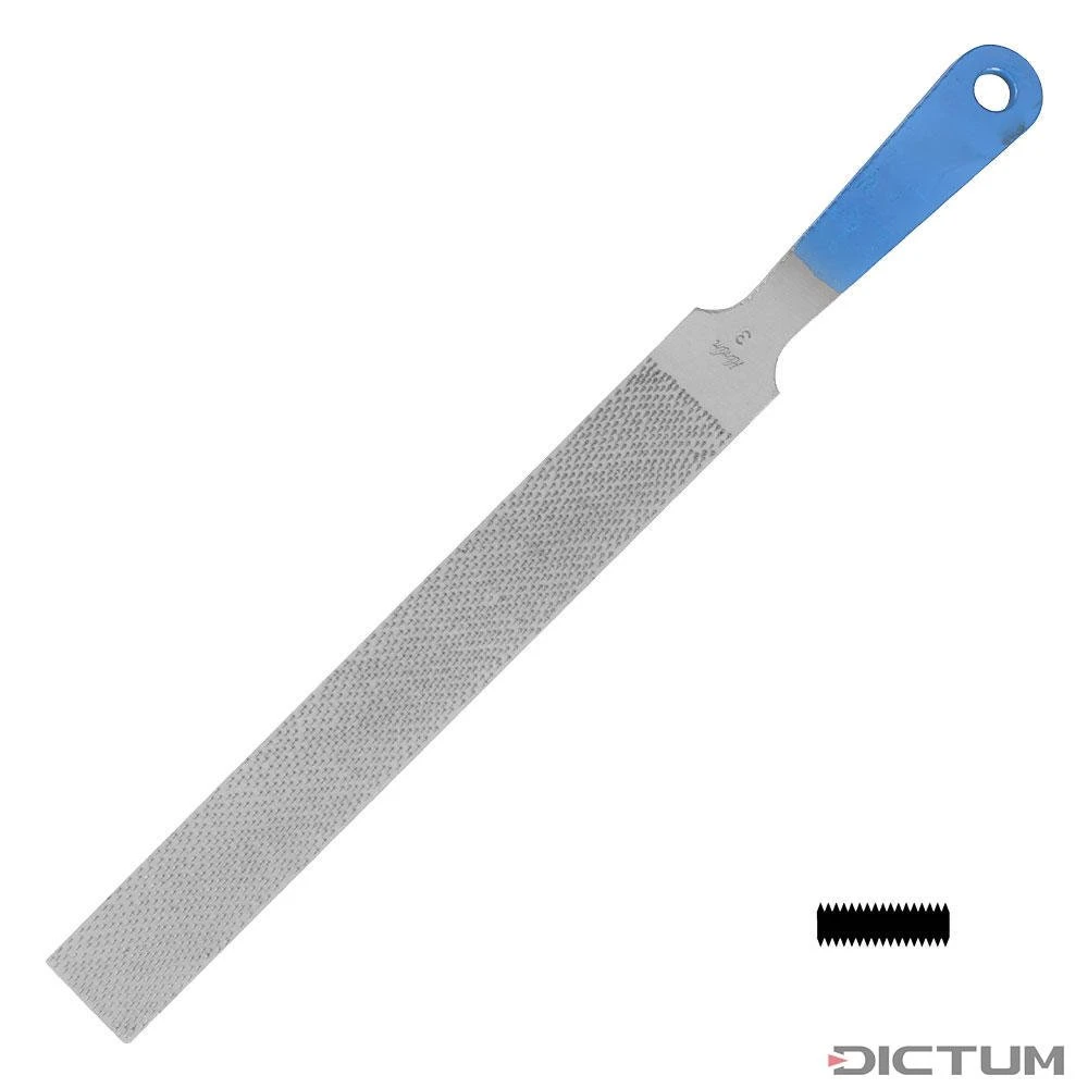 Râpe De Précision Herdim, Plate Droite, Avec Soie De Poignée, Piqué 3 -Famille Outil Magasin