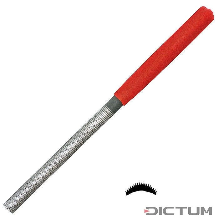 Râpe-lime Iwasaki, Version Compacte, Demi-ronde, Ultra-fine -Famille Outil Magasin