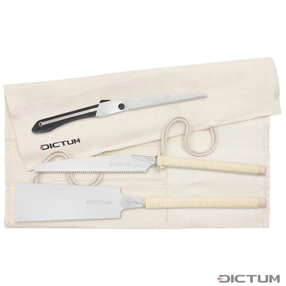 Jeu De Scies De Menuiserie DICTUM, 3 Pièces -Famille Outil Magasin