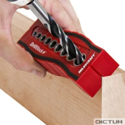 Gabarit De Perçage Milescraft »DrillBlockPLUS«, Métrique -Famille Outil Magasin 714610 03 A WE 8 Milescraft Bohrlehre DrillBlockPLUS metrisch WZ jpg