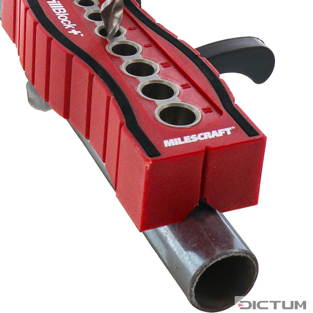 Gabarit De Perçage Milescraft »DrillBlockPLUS«, Métrique -Famille Outil Magasin 714610 04 A WE 8 Milescraft Bohrlehre DrillBlockPLUS metrisch WZ jpg