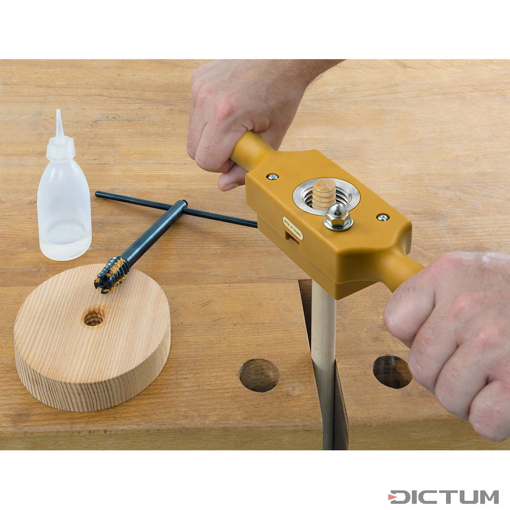 Outils pour filetage sur bois, jeu, 2 pièces, 12 mm, 1/2 pouce Outils Pour Filetage Sur Bois, Jeu, 2 Pièces, 12 Mm, 1/2 Pouce -Famille Outil Magasin 716196M 03 A WE 8 Holzgewindeschneider Satz 2 teilig WZ jpg c4