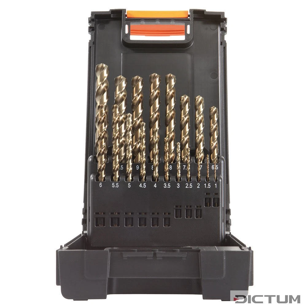 Jeu De Forets Hélicoïdaux » Expert «, Métal -Famille Outil Magasin