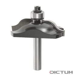 Fraise Plate-bande HW, Roulement à Billes, Queue Ø 8 Mm, Corniche, Ø 50,8 Mm