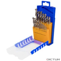 Jeu De Forets à Bois Hélicoïdaux Eco Fisch, 19 Pièces -Famille Outil Magasin 717818 02 P WE 8 Fisch Holzspiralbohrer Satz Eco WZ jpg