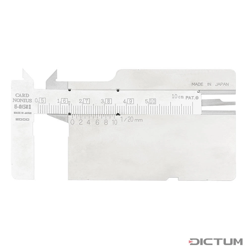 Pied à Coulisse Au Format De Carte -Famille Outil Magasin 718067 02 P WE 8 Messschieber in Kartenformat WZ jpg c1