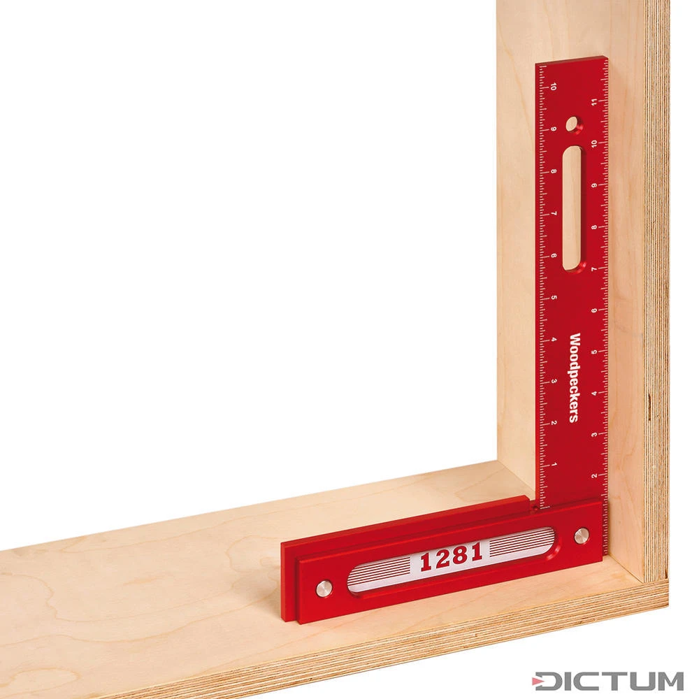 Équerre De Précision 90° Woodpeckers, Modèle 1281 -Famille Outil Magasin 718446 09 A WE 8 Woodpeckers Pr zisionswinkel 90 WZ jpg