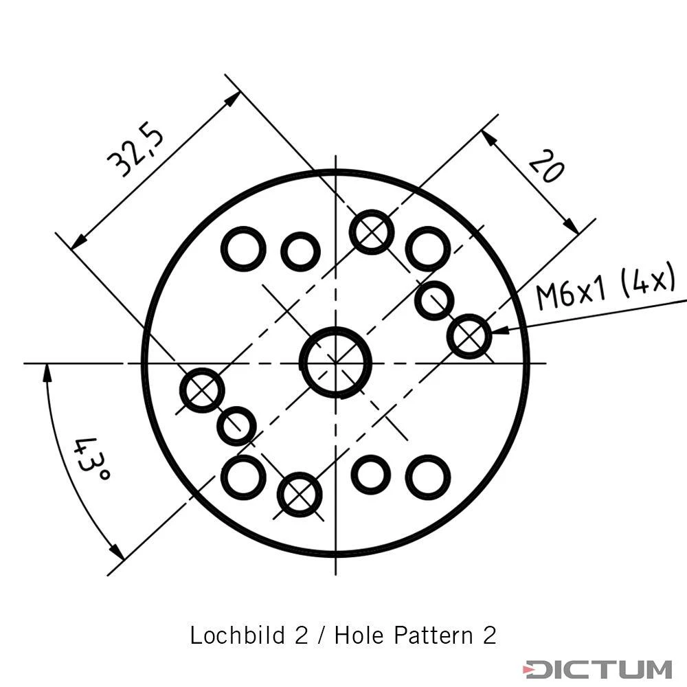 Poteau De Montage DICTUM SSP Pour Serre-joint Rapide -Famille Outil Magasin 728990 02 G WE 8 DICTUM Montagepfosten SSP f r Schnellspanner WZ jpg