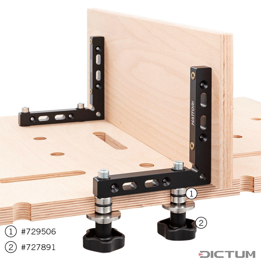 Équerre de serrage universelle 90/45, 2 pièces Équerre De Serrage Universelle 90/45, 2 Pièces -Famille Outil Magasin 729529 01 A WE 8 Universal Spannwinkel 90 45 2 St ck WZ jpg c1