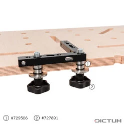 Équerre De Serrage Universelle 90/45, 2 Pièces 8 Équerre De Serrage Universelle 90/45, 2 Pièces -Famille Outil Magasin 729529 05 A WE 8 Universal Spannwinkel 90 45 2 St ck WZ jpg