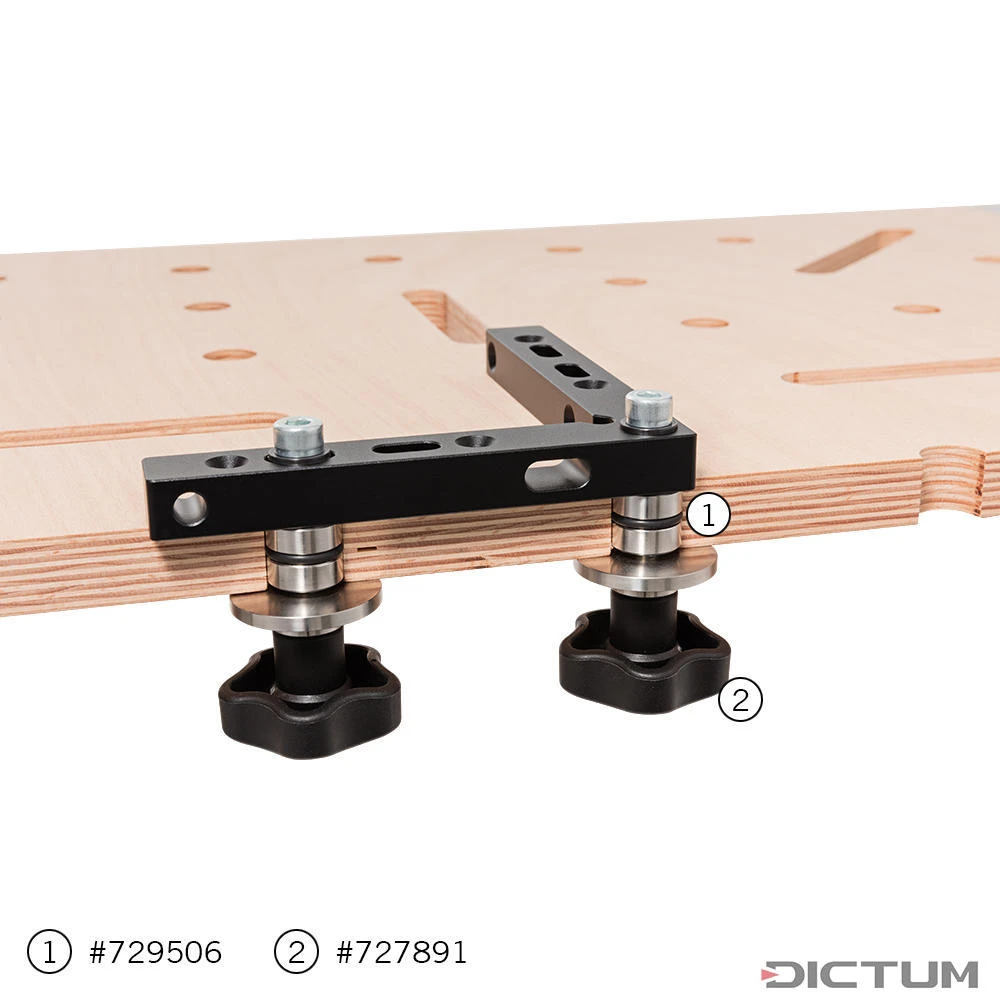 Équerre de serrage universelle 90/45, 2 pièces Équerre De Serrage Universelle 90/45, 2 Pièces -Famille Outil Magasin 729529 05 A WE 8 Universal Spannwinkel 90 45 2 St ck WZ jpg