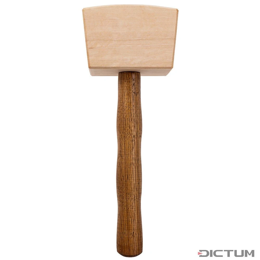 Maillet DICTUM à Tête Rectangulaire Et Manche En Bois De Hickory Traité, 850 G -Famille Outil Magasin