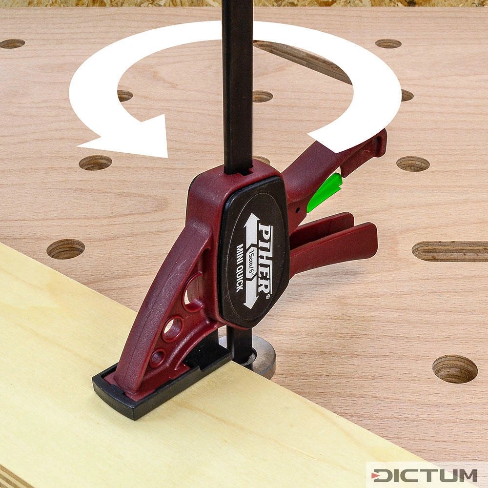 Adaptateurs porte-douilles pour serre-joint à une main Piher Mini Quick Adaptateurs Porte-douilles Pour Serre-joint à Une Main Piher Mini Quick -Famille Outil Magasin 730094 03 A WE 8 Spannh lsenadapter f r Piher Mini Quick WZ jpg